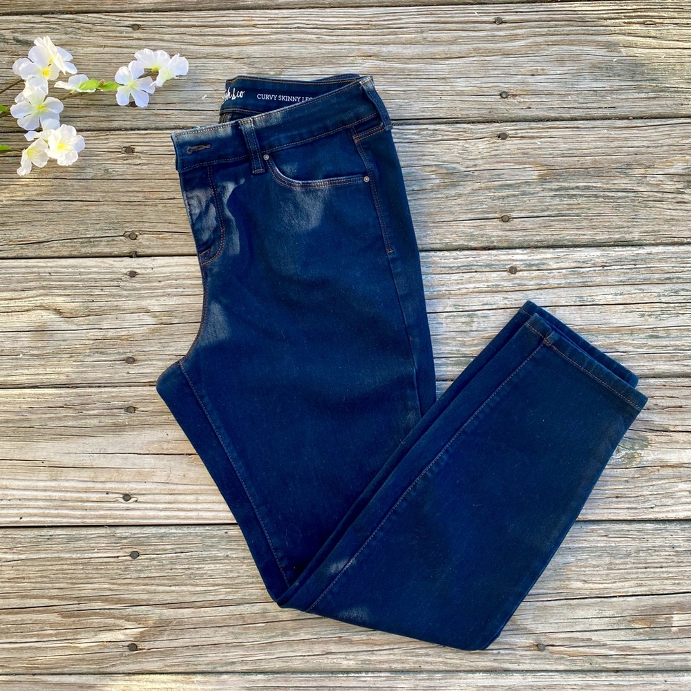 Petite Curvy Skinny Leg Jean - Size 10P